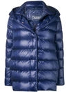 Herno Hooded Puffer Jacket - Blue