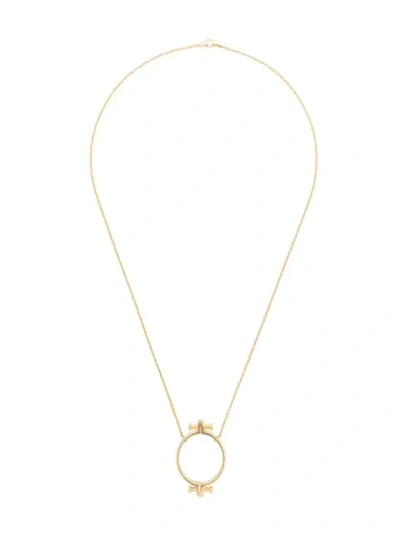 Annelise Michelson Alpha Pendant Necklace In Gold