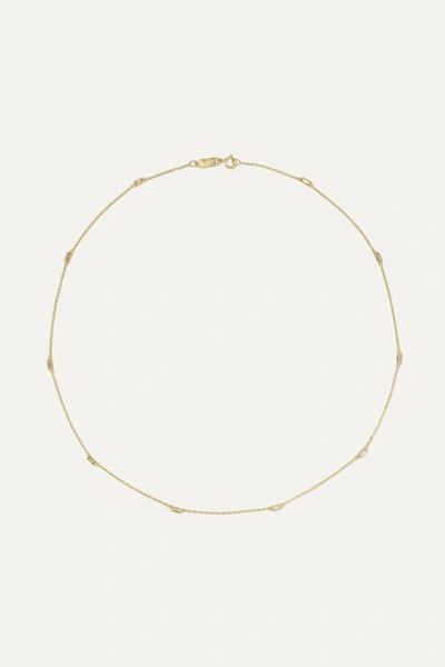 Jennifer Meyer By-the-inch 18-karat Gold Diamond Necklace
