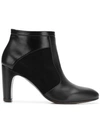 Chie Mihara Edam Heeled Ankle Boots In Black