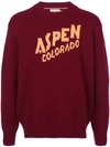 Moncler Aspen Colorado Jumper In Red