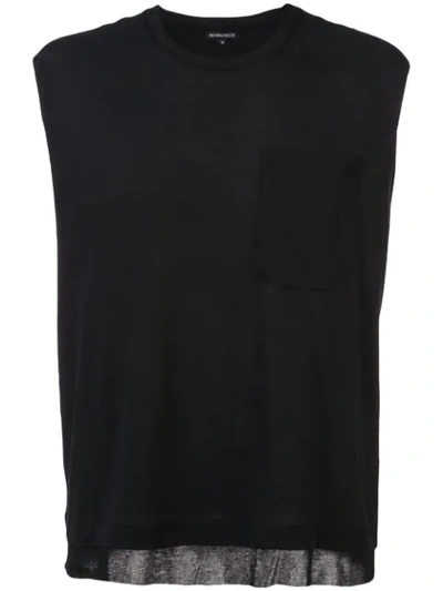 Ann Demeulemeester Pocket Tank - Black