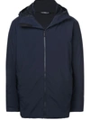 Arc'teryx Hooded Zipped Jacket In Blue