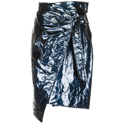 Isabel Marant Women's Skirt Knee Length Midi In Blue