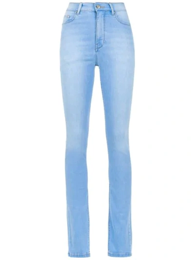 Amapô Verona High Waist Jeans In Blue