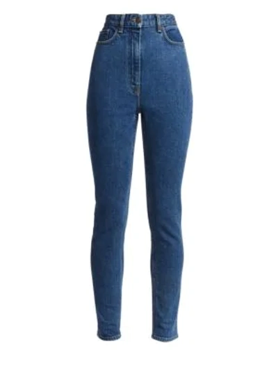 The Row Kate High-rise Skinny-leg Jeans, Indigo