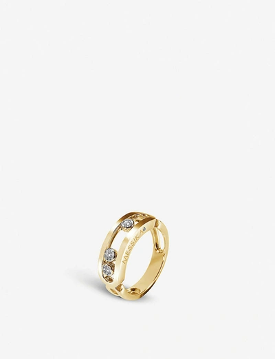 Messika Move Classic 18ct Gold And Diamond Ring In Yellow