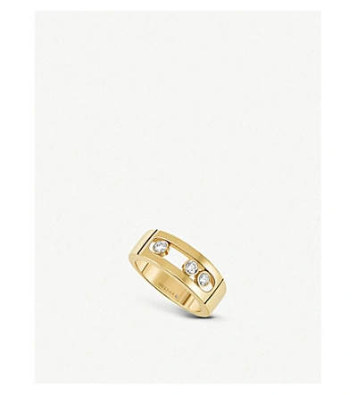 Messika Move Joaillerie 18ct Gold And Diamond Ring In Yellow