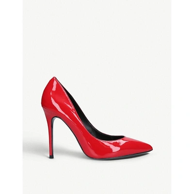 Kurt Geiger Soho Patent Courts In Red