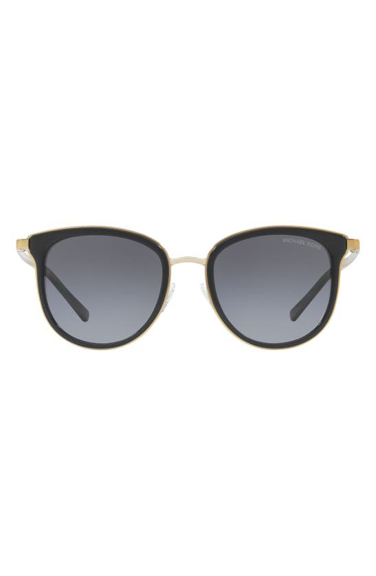 Michael Kors Adrianna 1 Grey Polarized Gradient Square Ladies Sunglasses  1010-1100t3-54 In Polarized Grey Gradient | ModeSens