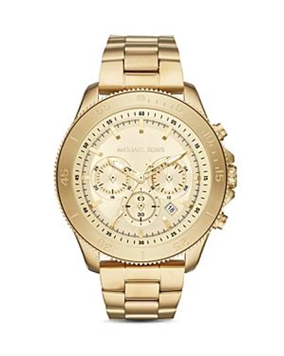 Michael Kors Cortlandt Sport Gold-tone Chronograph, 44.5mm