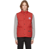 Canada Goose Freestyle Crew Quilted Down Gilet In Monarch Orange