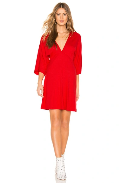Amuse Society Belleza Dress In Red