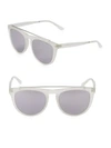 Smoke X Mirrors Women's Road Runner 53mm Browline Sunglasses In Grey