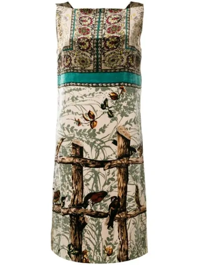 Antonio Marras Printed Dress - Green