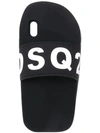 Dsquared2 Flip-flop Iphone X Case In Nero-bianco