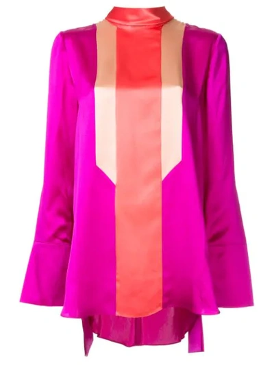 Layeur Loose Fit Tunic In Multicolour