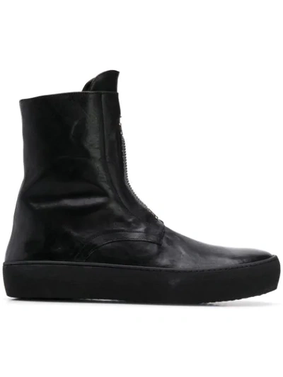 Isaac Sellam Experience Michele Sneaker Sole Boots - Black