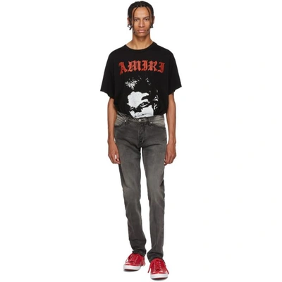 Rhude Black Breakaway Jeans In Black Blk