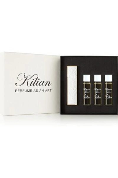 Kilian Forbidden Games Travel Set - Eau De Parfum And 3 Refills, 7.5ml In Colorless