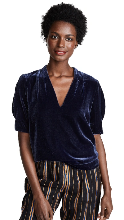 Joie Ance Blouse In Midnight