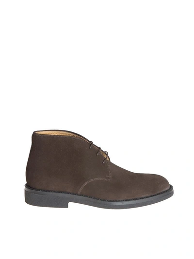 Barrett Classic Lace Up Shoes In Brown