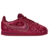 Nike Women's Cortez Classic Se Casual Shoes, Red - Size 7.5 In Red/ Metallic Gold/ Summit