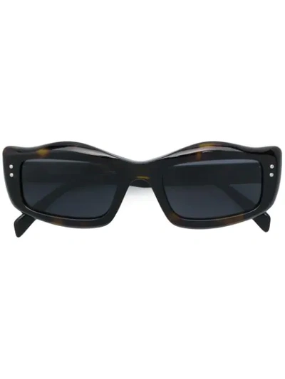 Moschino Eyewear Ergonomic Square Sunglasses In Brown