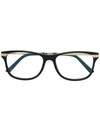 Cartier Santos De  Glasses - Farfetch In Black