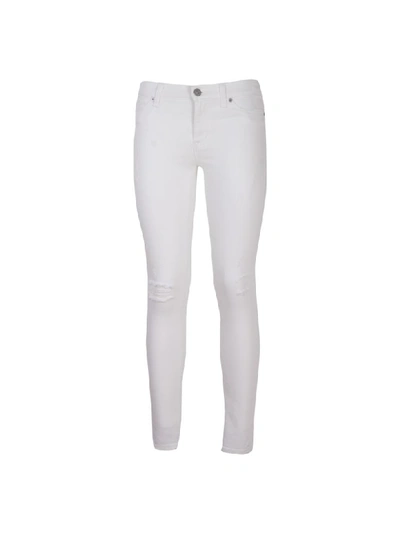 Hudson Midrise Nico Jeans In White