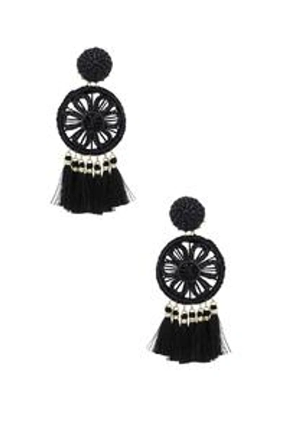 Mercedes Salazar Gardenia Ceniza Earrings In Ash