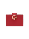 Fendi Card Holder In Red