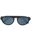 Cartier C Décor Sunglasses In Blue