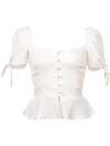 Reformation Holland Top - White