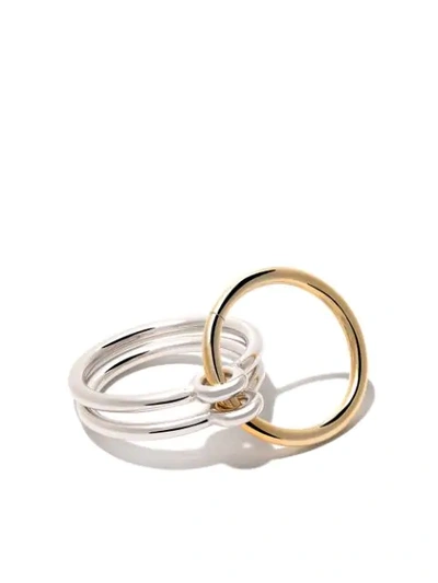 Charlotte Chesnais Neo Lover Ring In Silver And Gold
