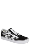 Vans Old Skool Sneaker In Black/ True White Canvas