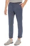 Bonobos Tailored Fit Stretch Washed Chinos In Navy Heather