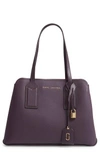 Marc Jacobs The Editor Leather Tote - Purple In Grape
