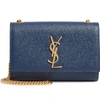 Saint Laurent Small Kate Chain Crossbody Bag - Blue In Denim Blue