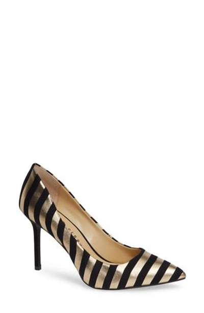 Katy Perry The Sissy Pump In Black/ Black/ Gold