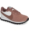 Nike Pre-love O.x. Suede Sneakers With Holograph Swoosh In Smokey Mauve/ Mauve-black