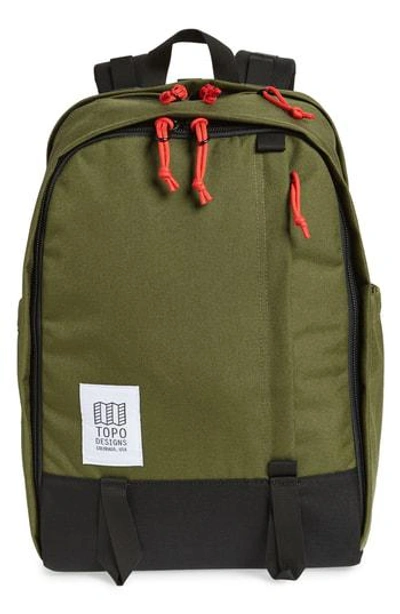 Topo Designs Core Backpack - Green In Olive
