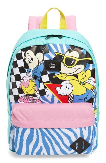 vans mickey mouse backpack