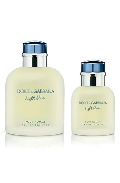Dolce & Gabbana Light Blue Pour Homme Eau De Toilette Set (usd $143 Value)