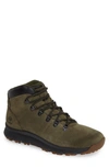 Timberland World Hiker Waterproof Boot In Dark Olive Leather