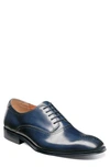 Florsheim Belfast Brogued Derby In Navy Leather