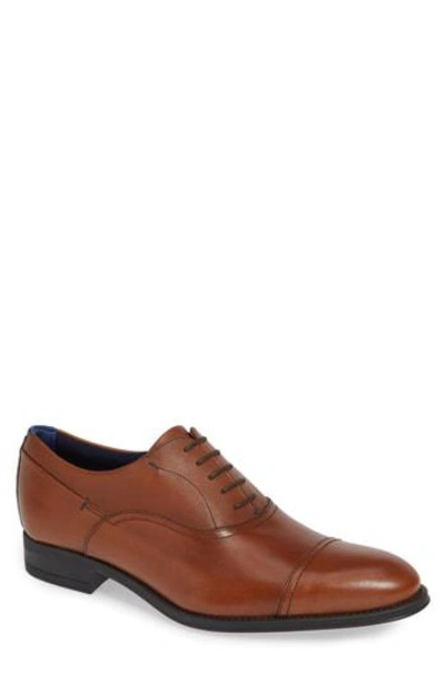 Ted Baker Fhares Cap Toe Oxford In Tan