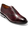 Cole Haan American Classics Kneeland Cap Toe Oxford In Oxblood Leather