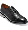 Cole Haan American Classics Kneeland Cap Toe Oxford In Black Leather