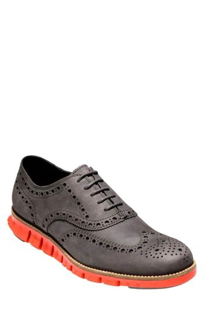 Cole Haan 'zerogrand' Wingtip Oxford In Pavement Leather